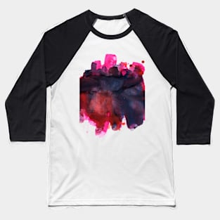 Watercolor Texture Baseball T-Shirt